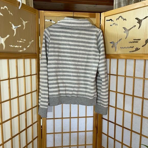 Bluenotes zippered stripped hoodie - Picture 2 of 8